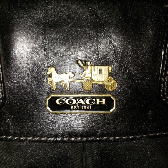 COACH Jacquard Handbag - Picture 12 of 16